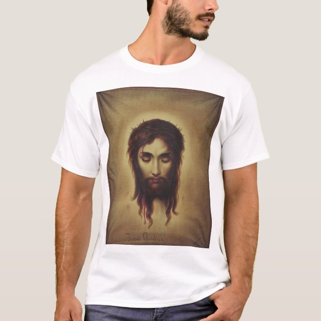 Holy Face of Jesus Christ T-Shirt (Front)