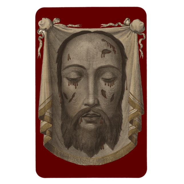 Holy Face of Jesus Magnet (Vertical)
