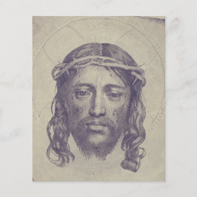 Holy Face Of Jesus Veil Of Veronica Art (Front)