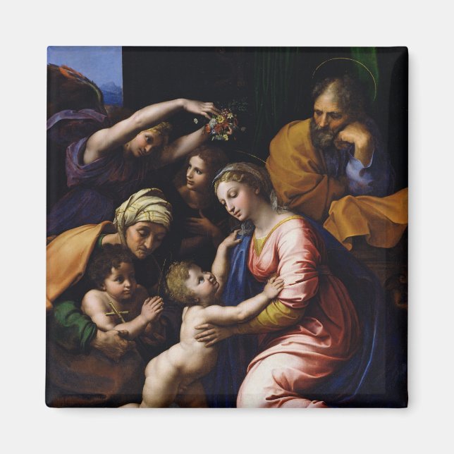 Holy Family , 1518 Magnet (Front)