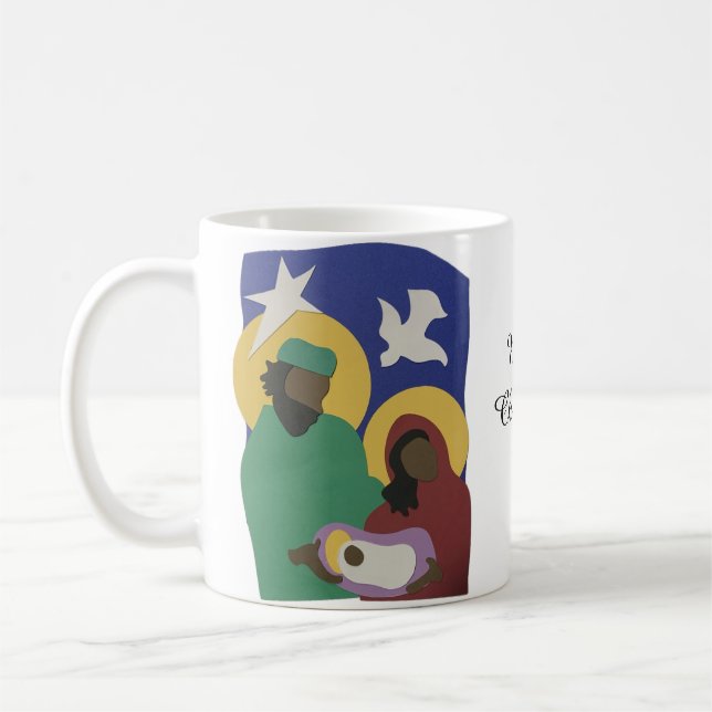 Holy Family Christmas Mug (Left)