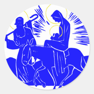 Holy Family Classic Round Sticker