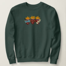 Holy Family Hearts Sweatshirt - Green