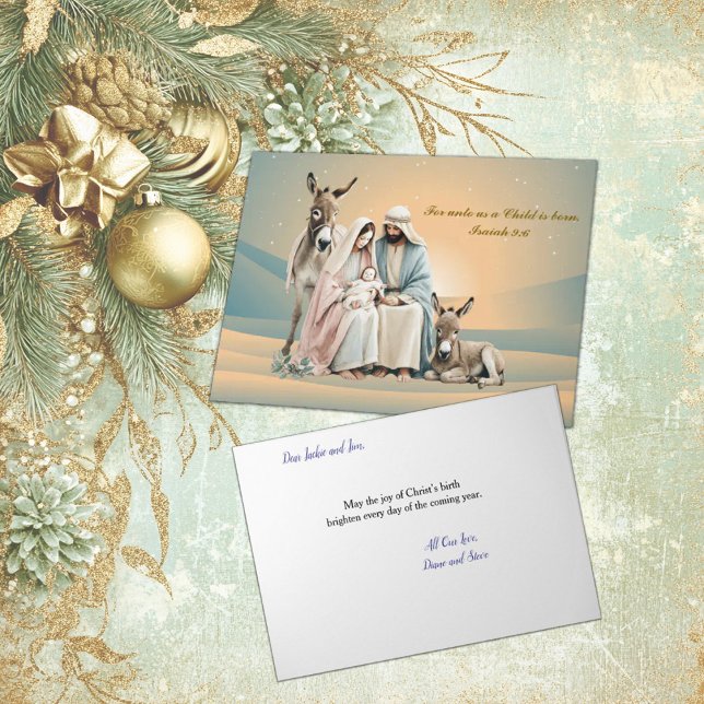Holy Family Holiday Card (Creator Uploaded)