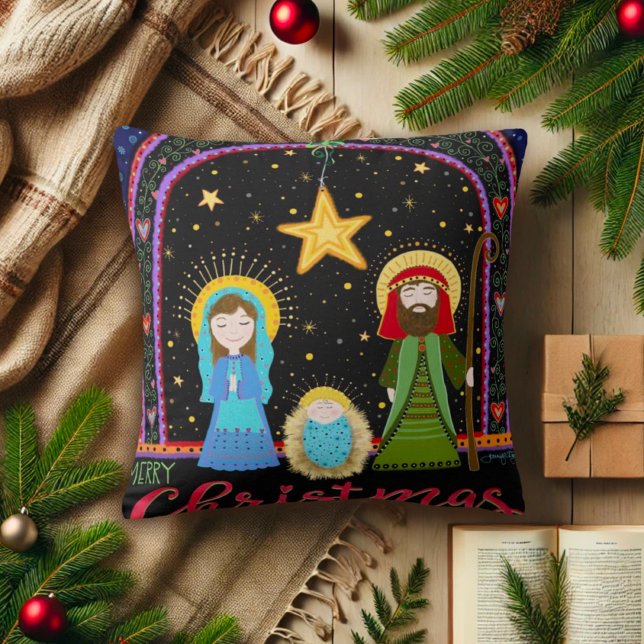 Holy Family Inspirivity Christmas Cushion (Creator Uploaded)
