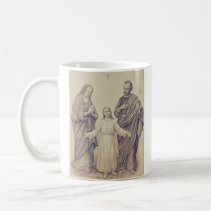 Holy Family Jesus, Virgin Mary and Saint Joseph Coffee Mug