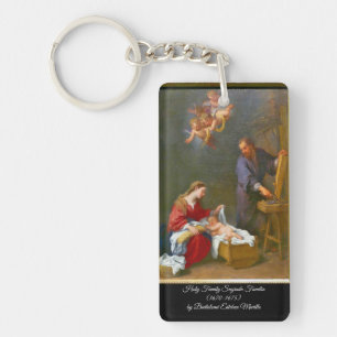 Holy Family Key Ring
