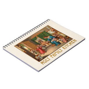 Holy Family Kitchen Spiral Photo Notebook