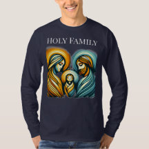 Holy Family Long Sleeve Shirt | Christmas Theme