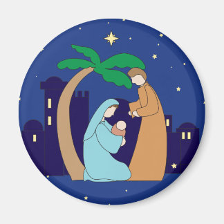 Holy Family Nativity Christmas Christian Religious Magnet