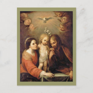 Holy Family - Sacrada Familia Postcard