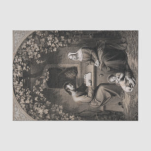 Holy Family Virgin Mary Saint Joseph Jesus Christ Tissue Paper