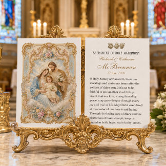 Holy Family Wedding Prayer Matrimony