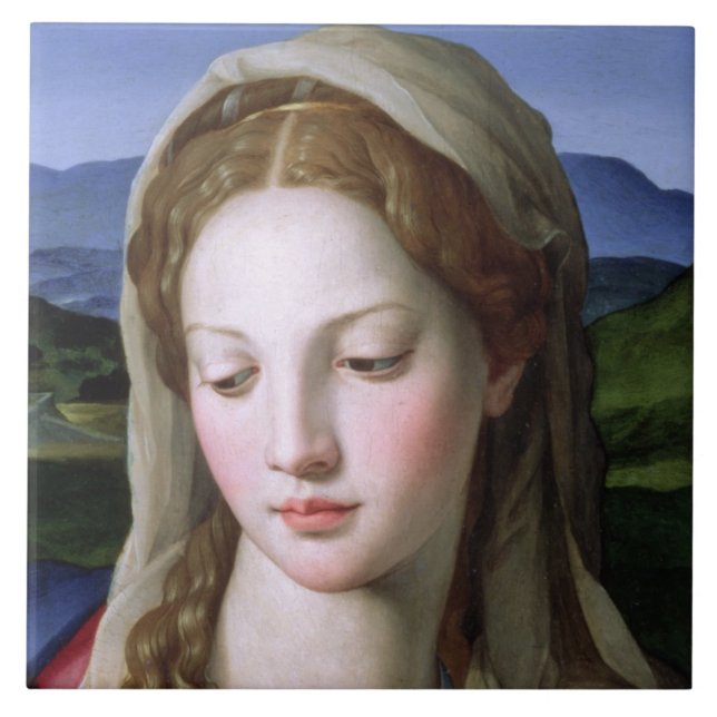 Holy Family with St. Anne and the infant St. John Tile (Front)