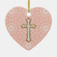 Holy First Communion Gold Golden Cross Lace Girl