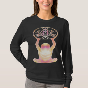 Holy Geometry Mandala Meditation & Yoga T-Shirt