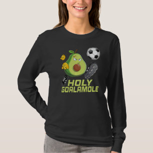 Holy Goalamole  Soccer Kids Avocado T-Shirt