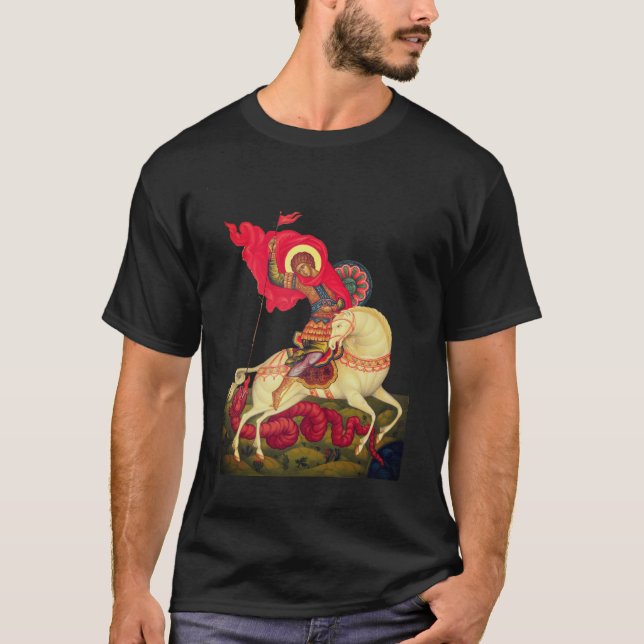 Holy Great Martyr George T-Shirt (Front)