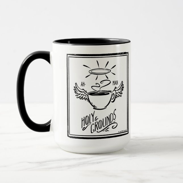 HOLY GROUNDS COFFEE MUG (Left)