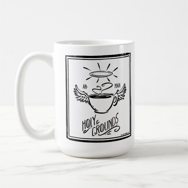 HOLY GROUNDS COFFEE MUG (Left)
