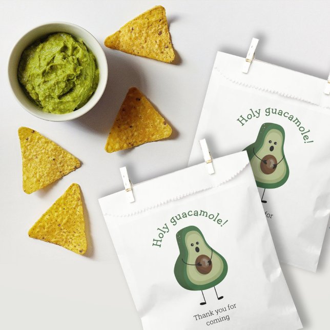 Holy Guacamole! baby shower Favour Bags (Creator Uploaded)