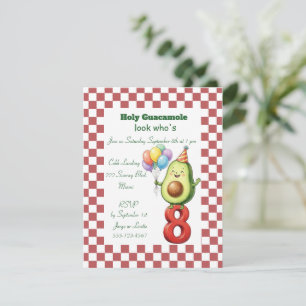 Holy Guacamole Birthday Party Digital Download Invitation