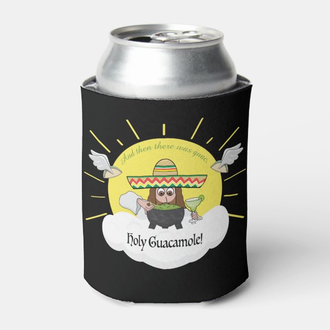 Holy Guacamole Can Cooler (Can Front)