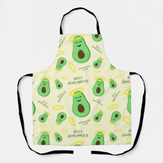 Holy Guacamole cute avocado Apron