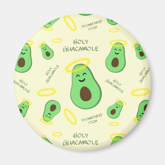 Holy Guacamole cute avocado Magnet