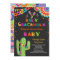 Holy Guacamole Fiesta Baby shower invite Mexican