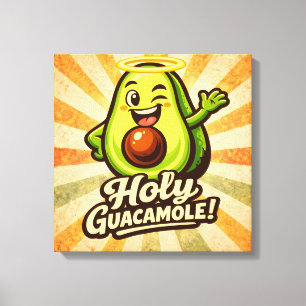 Holy Guacamole - Guac Pack - Foodie Fiends Canvas Print