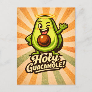 Holy Guacamole - Guac Pack - Foodie Fiends Postcard