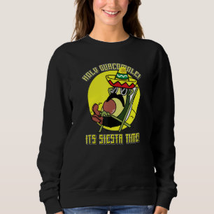 Holy Guacamole It's Siesta Time For Mexican Avocad Sweatshirt