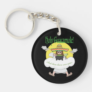 Holy Guacamole Keychain