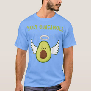 Holy Guacamole Lover World Vegan Vegetarian Avocad T-Shirt