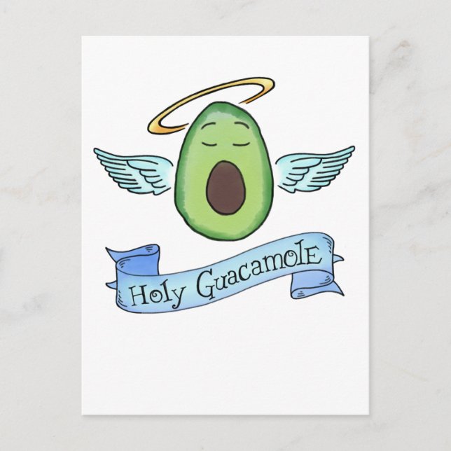 Holy Guacamole! Postcard (Front)