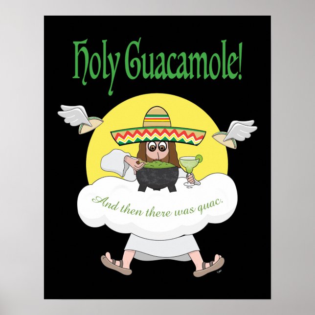 Holy Guacamole Poster (Front)