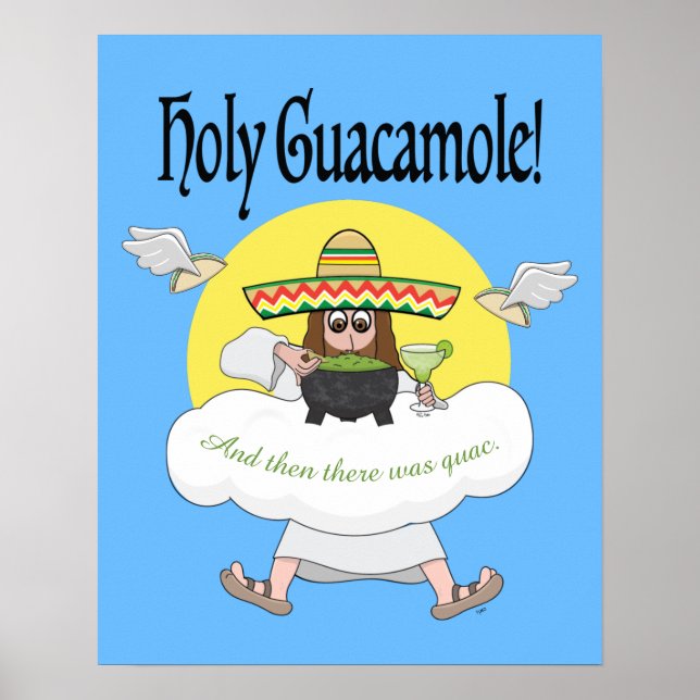 Holy Guacamole Poster (Front)