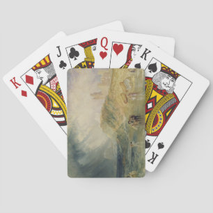 Holy Island, Northumberland, c.1820 (oil on canvas Playing Cards