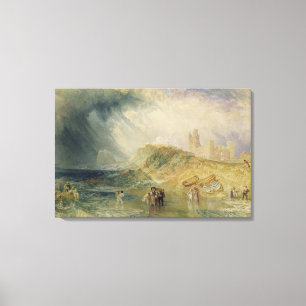 Holy Island, Northumberland, c.1820 (oil on canvas Print