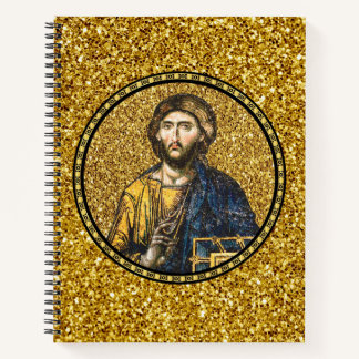 Holy  jesus Christ Orthodox Icon Notebook