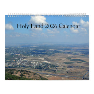 Holy Land 2026 Wall Calendar