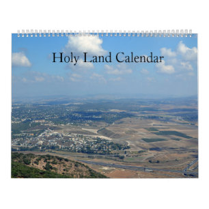 Holy Land 2026 Wall Calendar