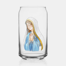 Holy Mary Drinkware Set