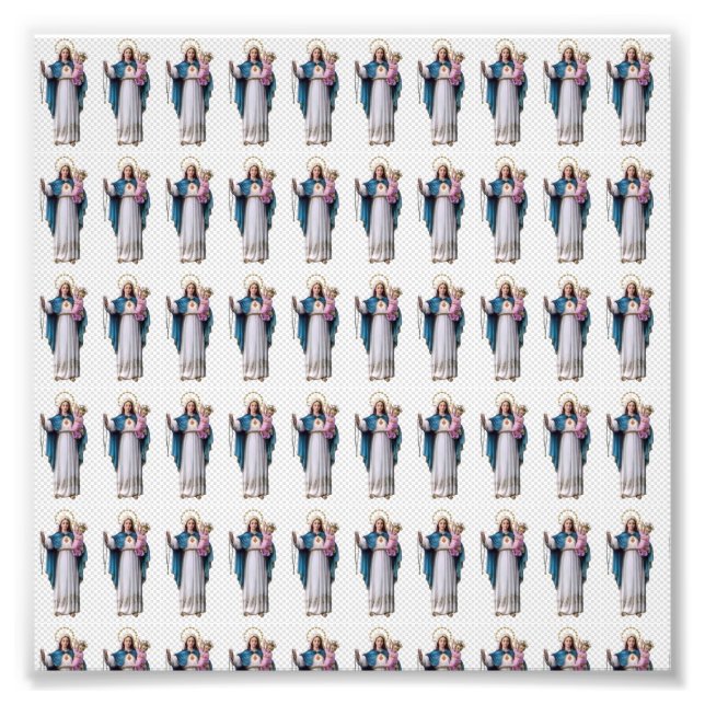 Holy Mary,mother of Jesus,mother of GoD,St,Mary,Ca Photo Print (Front)