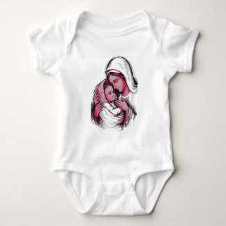 Holy Mary - Nossa Senhora Baby Bodysuit