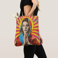 Holy Mary Religion Pop Art