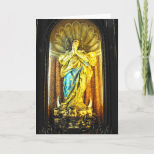 Holy Mother Mary, St John's cathedral Holiday Card