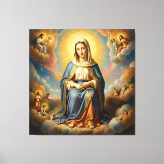 Holy Mother of God – Divine Love & Protection´7 Canvas Print