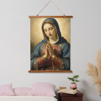 Holy Mother of God – Divine Love & Protection Hanging Tapestry
